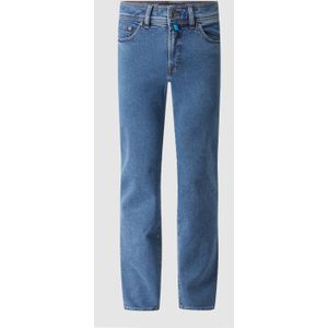 Straight fit jeans met biologisch katoen, model 'Dijon'