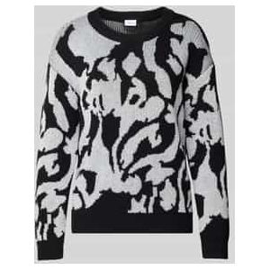 Regular fit pullover in gebreide look, model 'Beca'