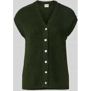 Mouwloos vest met V-hals, model 'BELABLUE'