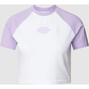 Kort T-shirt met logoprint, model 'SODAVILLE'