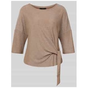 T-shirt met 3/4-mouwen