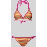 Bikini Likosima Atoa - Multicolor - 2-delig - Triangel - Vaste Schouderbandjes