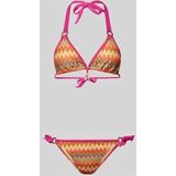 Bikini Likosima Atoa - Multicolor - 2-delig - Triangel - Vaste Schouderbandjes