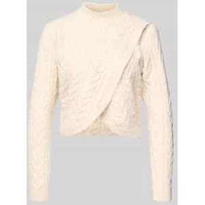 Regular fit pullover in gebreide look