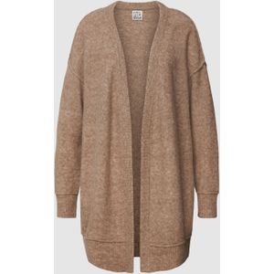 Cardigan met binnenstebuitennaden