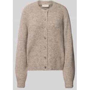 Regular fit jack in gebreide look, model 'Luisa'