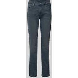 Skinny fit jeans van katoenmix, model 'ALEXA'