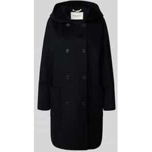 Marc O'Polo - Lange Jas - Wolmix - Effen - Relaxed Fit