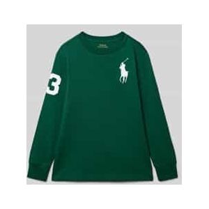 Polo Ralph Lauren - Kindershirt - Lange Mouwen - Ronde Hals - Regular Fit