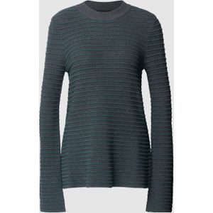 Gebreide pullover met streepmotief