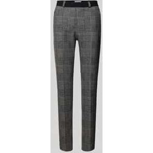 Slim fit stoffen broek met viscose, model 'Lillyth'