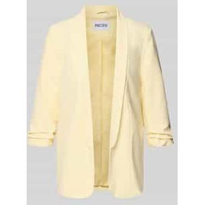 Regular fit lange blazer met viscose, model 'BOSELLA'
