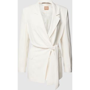 Blazer met stoffen riem, model 'Jawana'