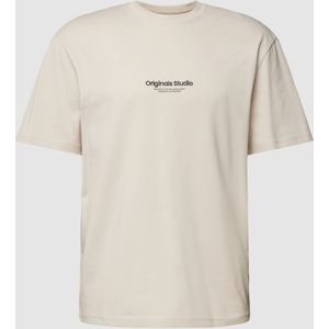 T-shirt met ronde hals, model 'JORVESTERBRO'