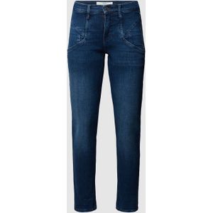 Jeans met labelpatch, model 'Merrit'
