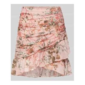 Minirok met bloemenprint, model 'VANESSA'