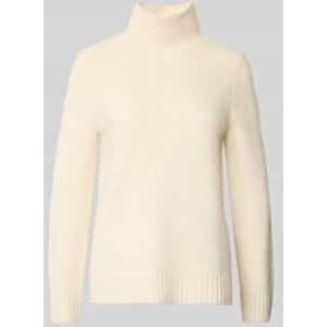 Gebreide pullover met opstaande kraag