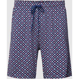 Korte pyjamabroek met all-over motief