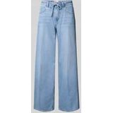 Brax Dames Jeans  Style MORGAN USED LIGHT BLUE, denim blauw, maat 36