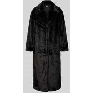 ONLY - MEAGAN - Wintermantel - Zwart - Lange Pasvorm