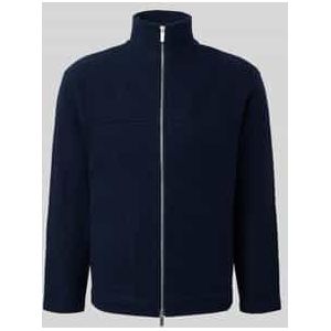 SELECTED HOMME - NEALY - Cardigan - Regular Fit - Effen - Zuivere Wollen Bouclé