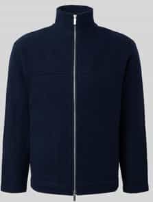 SELECTED HOMME - NEALY - Cardigan - Regular Fit - Effen - Zuivere Wollen Bouclé