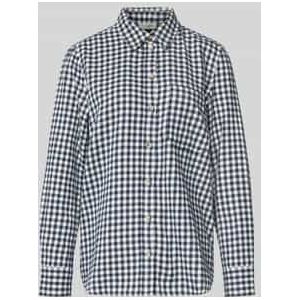 Regular fit overhemdblouse met borstzak