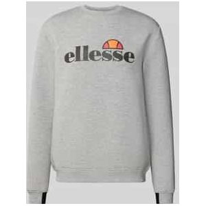 Sweatshirt met labelprint, model 'CORVARO'