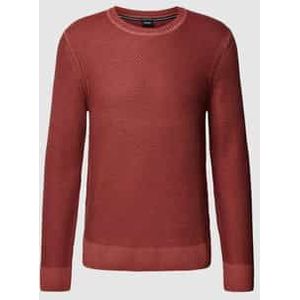 Gebreide pullover van scheerwol, model 'Willon'