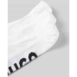 HUGO - Enkelsokken - Zwart - Katoen - Stretchmix met Logodetails