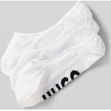 HUGO - Enkelsokken - Zwart - Katoen - Stretchmix met Logodetails