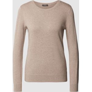 Gebreide pullover met ronde hals