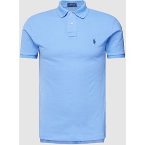 Poloshirt met labelstitching