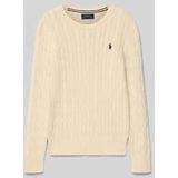 Kabeltrui - Beige - Katoen