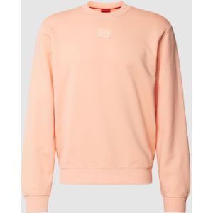 Sweatshirt met labelpatch, model 'Diragol'