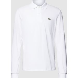 Polo Lacoste Men L1312 Longsleeve Classic Fit Wit