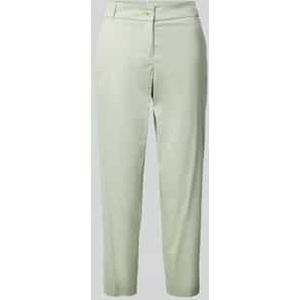 Tapered fit chino met verkort model