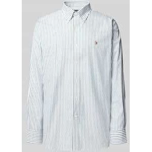 Relaxed fit zakelijk overhemd met knoopsluiting