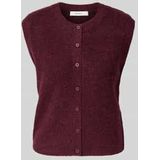 Wolmix - Gebreid Gilet - Zacht - Regular Fit