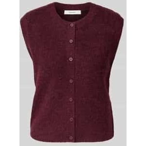 Wolmix - Gebreid Gilet - Zacht - Regular Fit