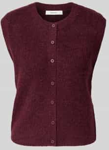 Wolmix - Gebreid Gilet - Zacht - Regular Fit