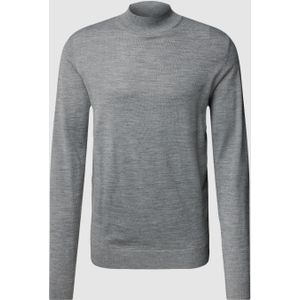 Gebreide pullover met turtleneck, model 'TOWN'