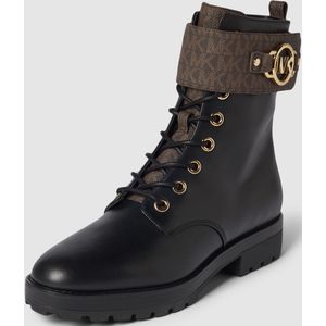 Boots van leer met logomotief, model 'RORY'