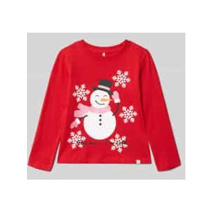 ONLY MINI - Kmgxmas - Top - Lange Mouwen - Glitterdetail