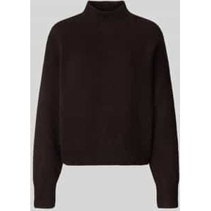 Relaxed fit gebreide pullover met wol, model 'Paulina'