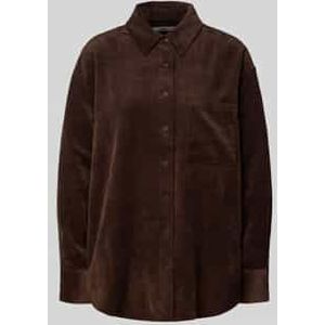 Overhemdblouse met knoopsluiting, model 'BETTY'