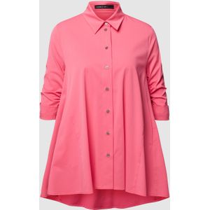 Overhemdblouse met steekzakken