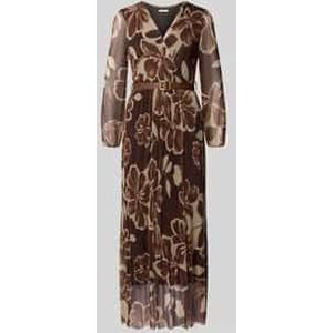 Maxi-jurk met V-hals