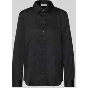 Overhemdblouse met knoopsluiting