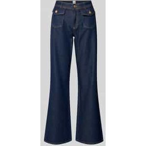 Brax - MAINE - Flared Jeans - Katoenmix met Lyocell - Klepzakken